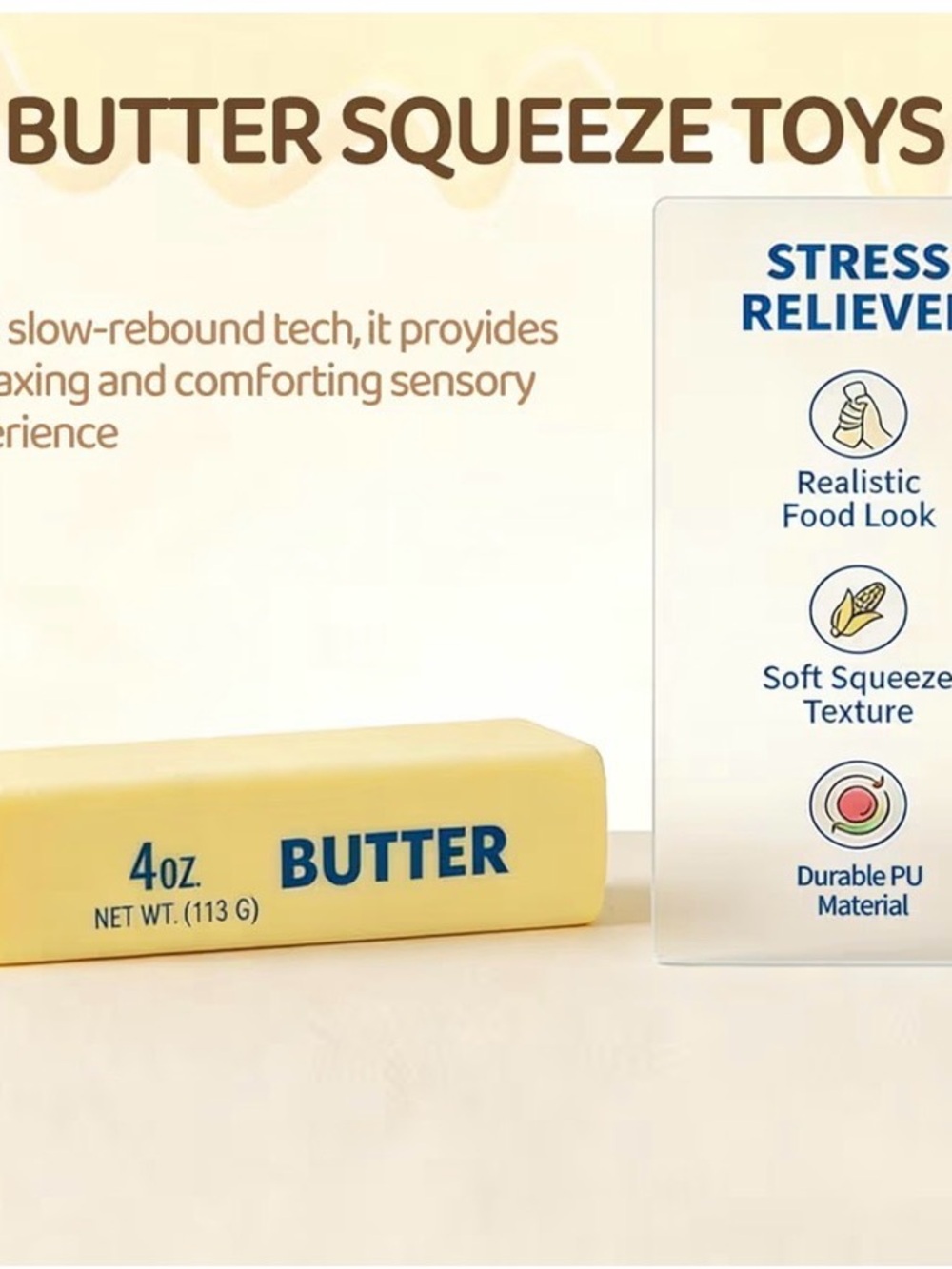Butter 🧈 squishy - Picture 3 of 8